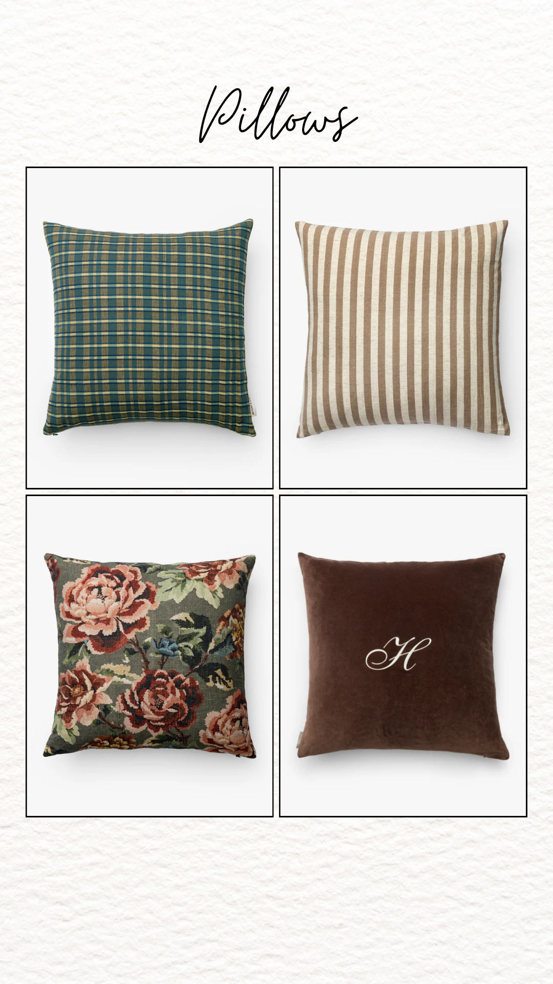 McGee & Co pillows bring soft textures, earthy neutrals, vintage prints, and timeless layered style to every space, McGee and Co pillows, neutral pillows, designer pillows, linen pillows, throw pillows, luxury home decor, cozy living room decor, Studio McGee style, textured pillows, modern farmhouse decor 

 #LTKHome