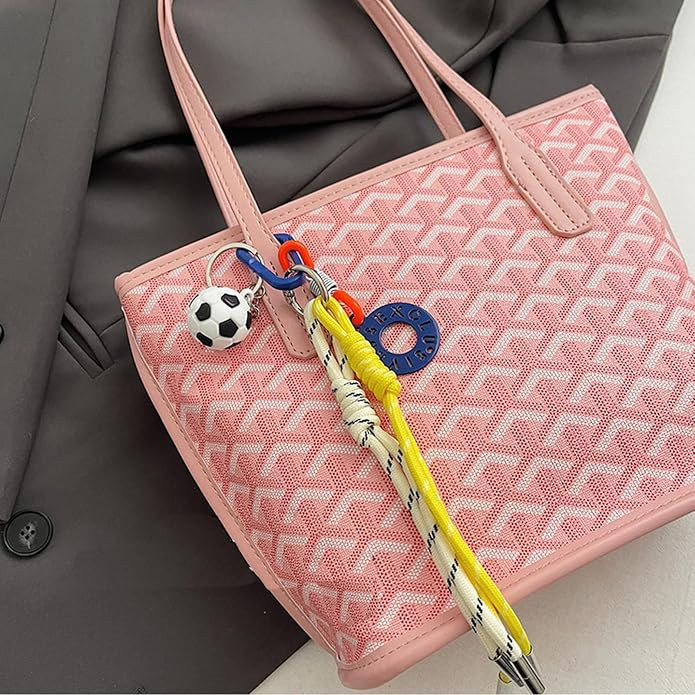 Tote Handbag Women PU Leather Fashion Shoulder Large Capacity seamless | Amazon (US)