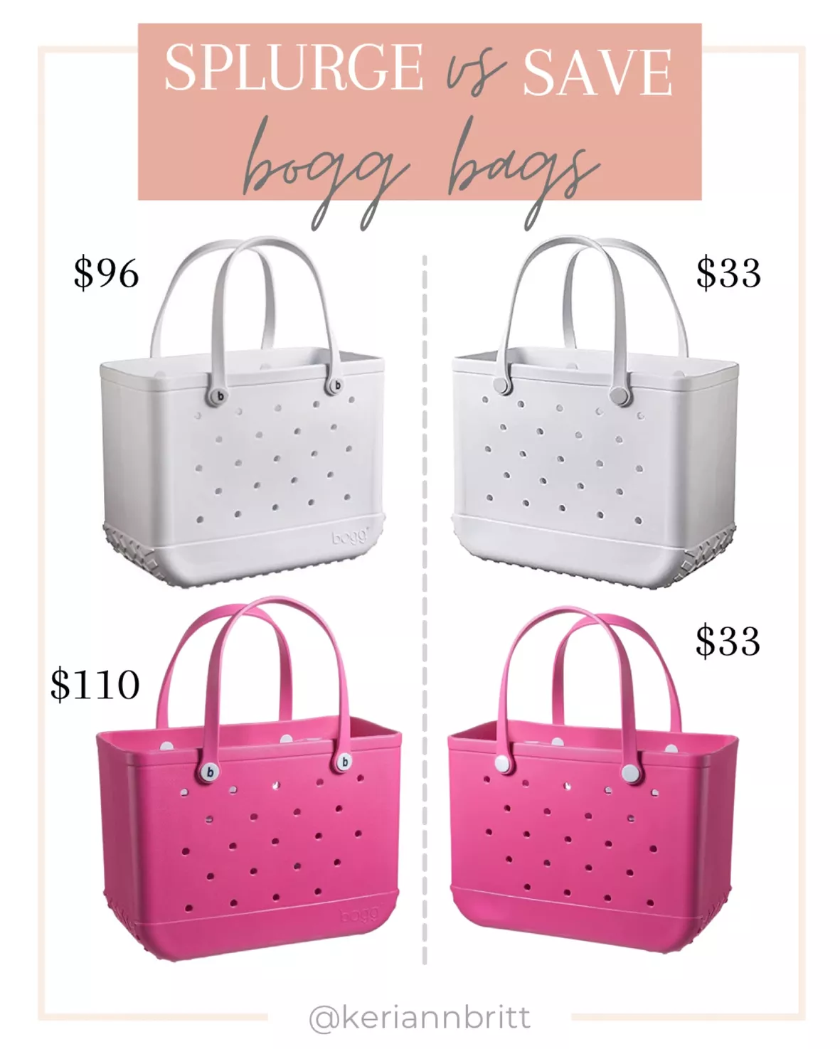 What You Need To Know About Bogg Bags + Dupes — DIY Home Improvements  Carolyn's Blooming Creations