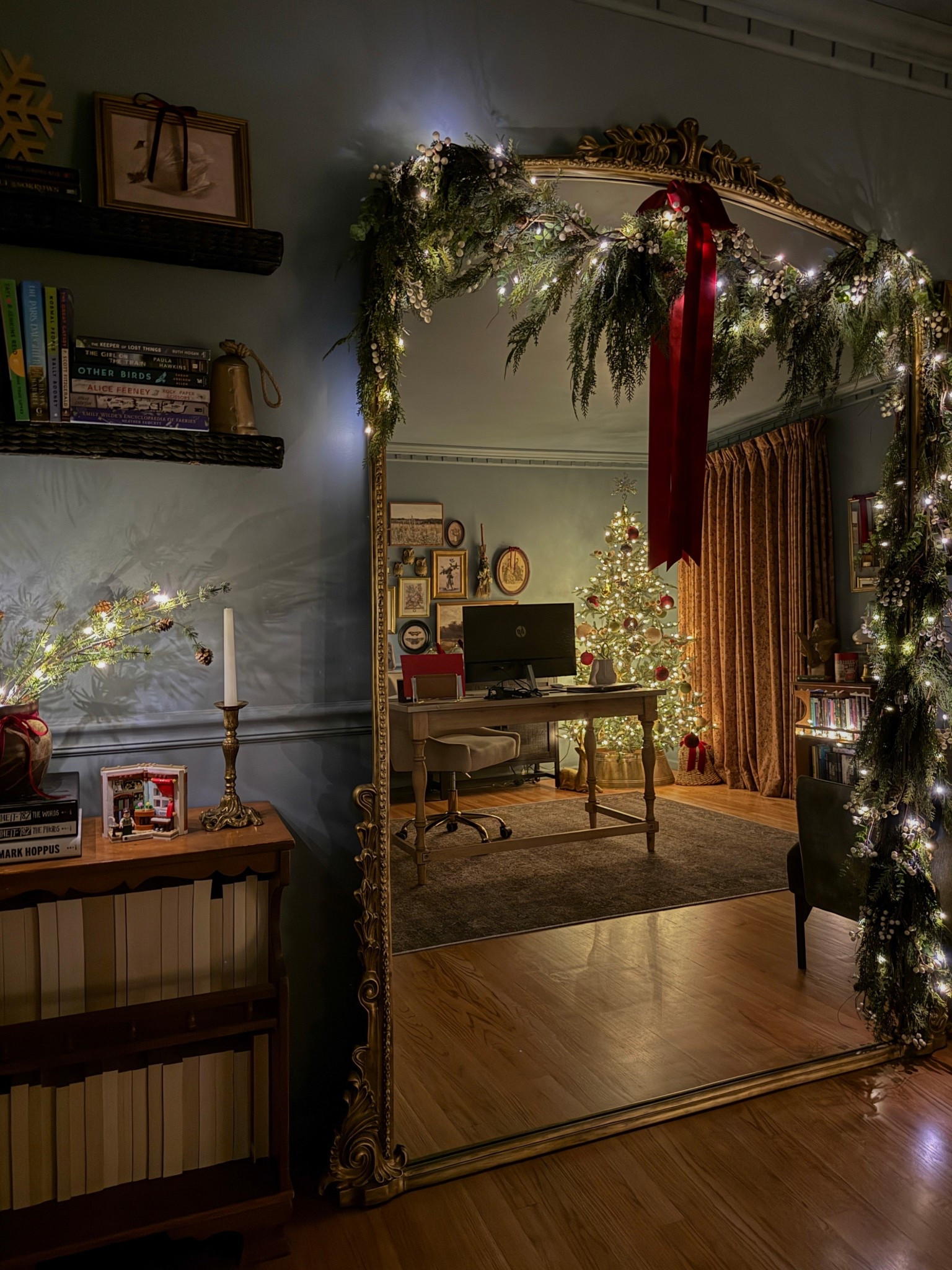 At home office 
Work from home office inspo
Anthro mirror on sale with code ANTHRO30

#LTKGiftGuide #LTKHoliday #LTKHome