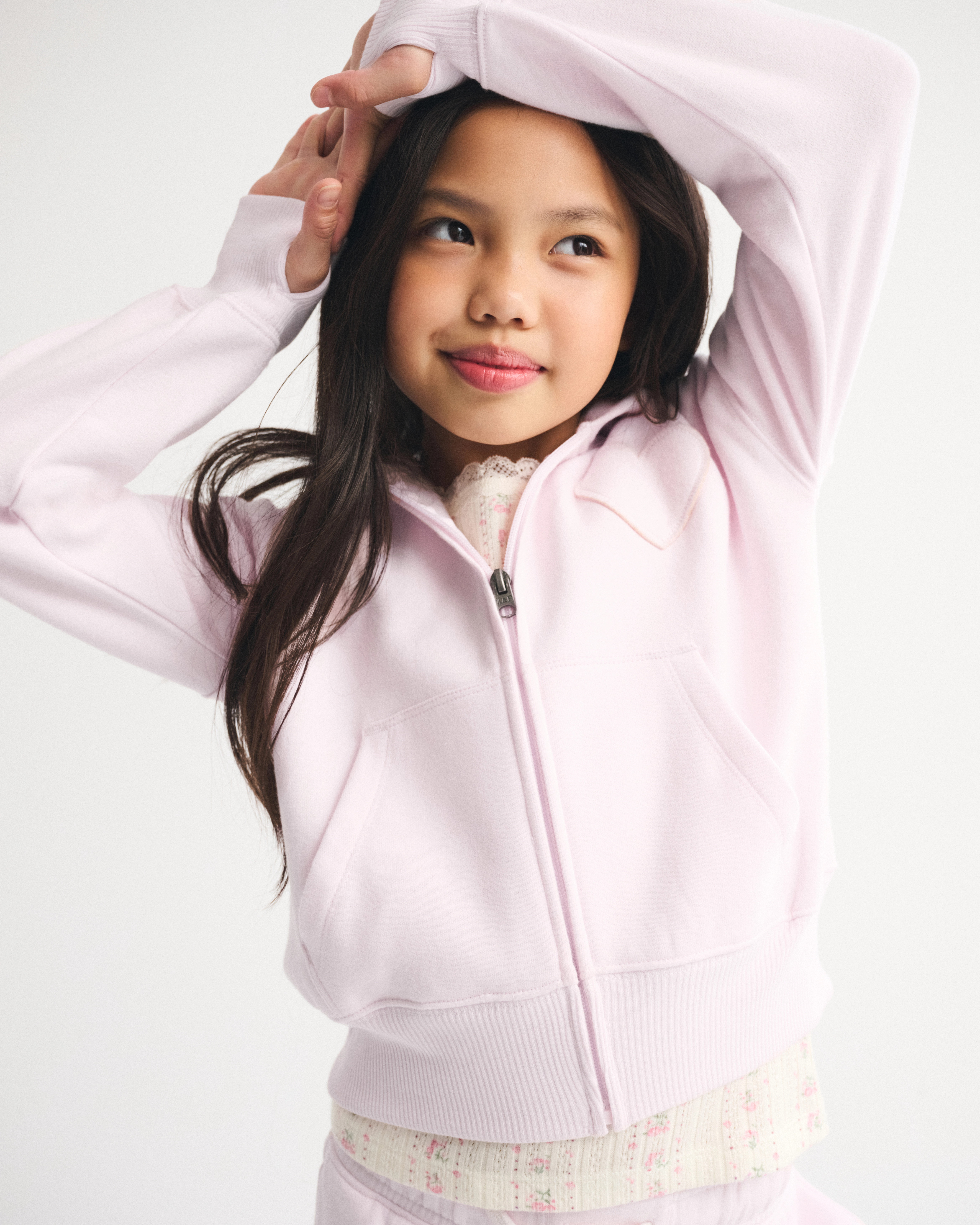 essential full-zip hoodie | Abercrombie & Fitch (US)