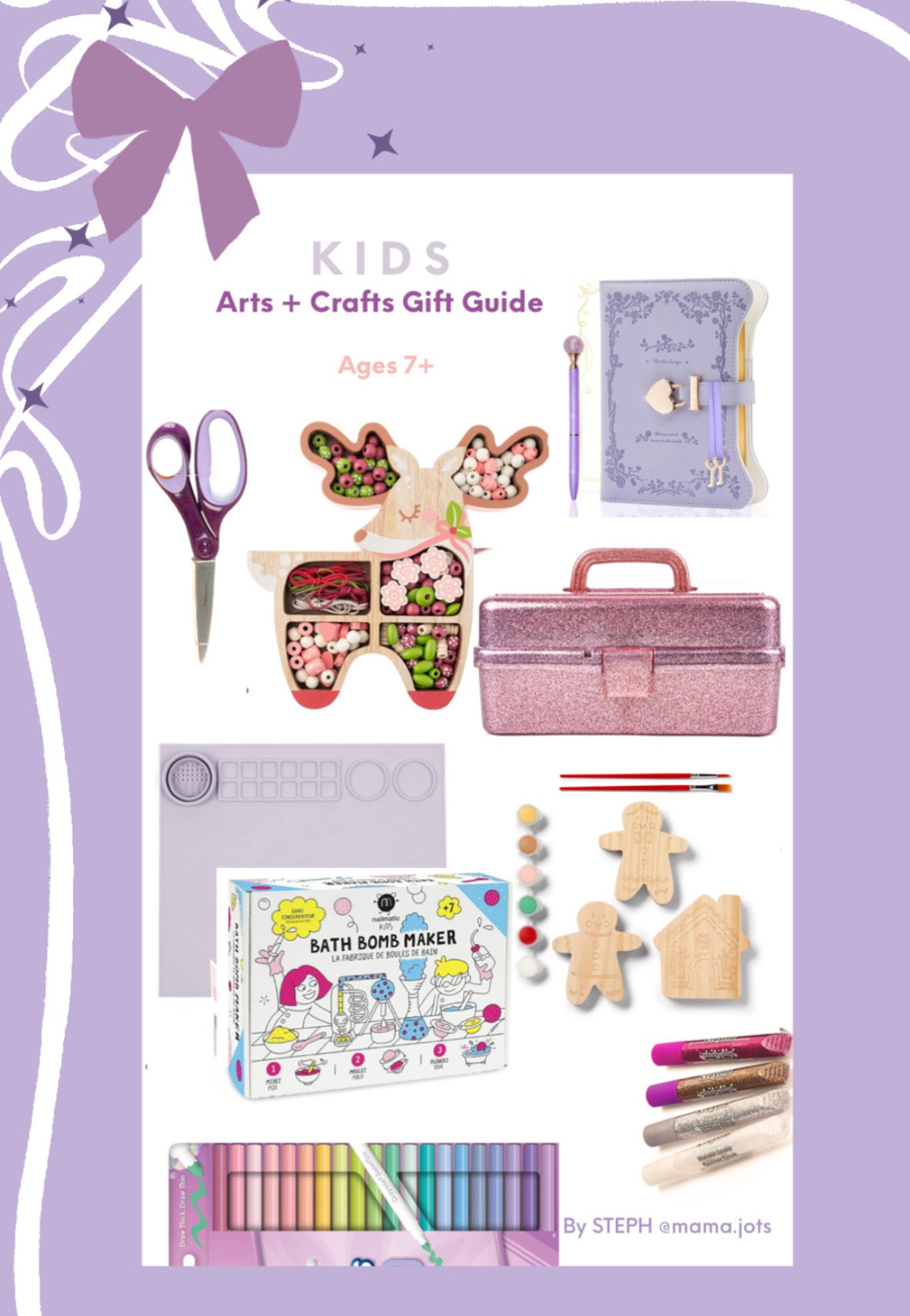 Arts + Crafts Gift Guide for ages 7+

Use promo code: 1010CRV2MJ24 for 10% off on top of Black Friday/Cyber Monday sale 💜

#LTKHoliday #LTKGiftGuide #LTKKids