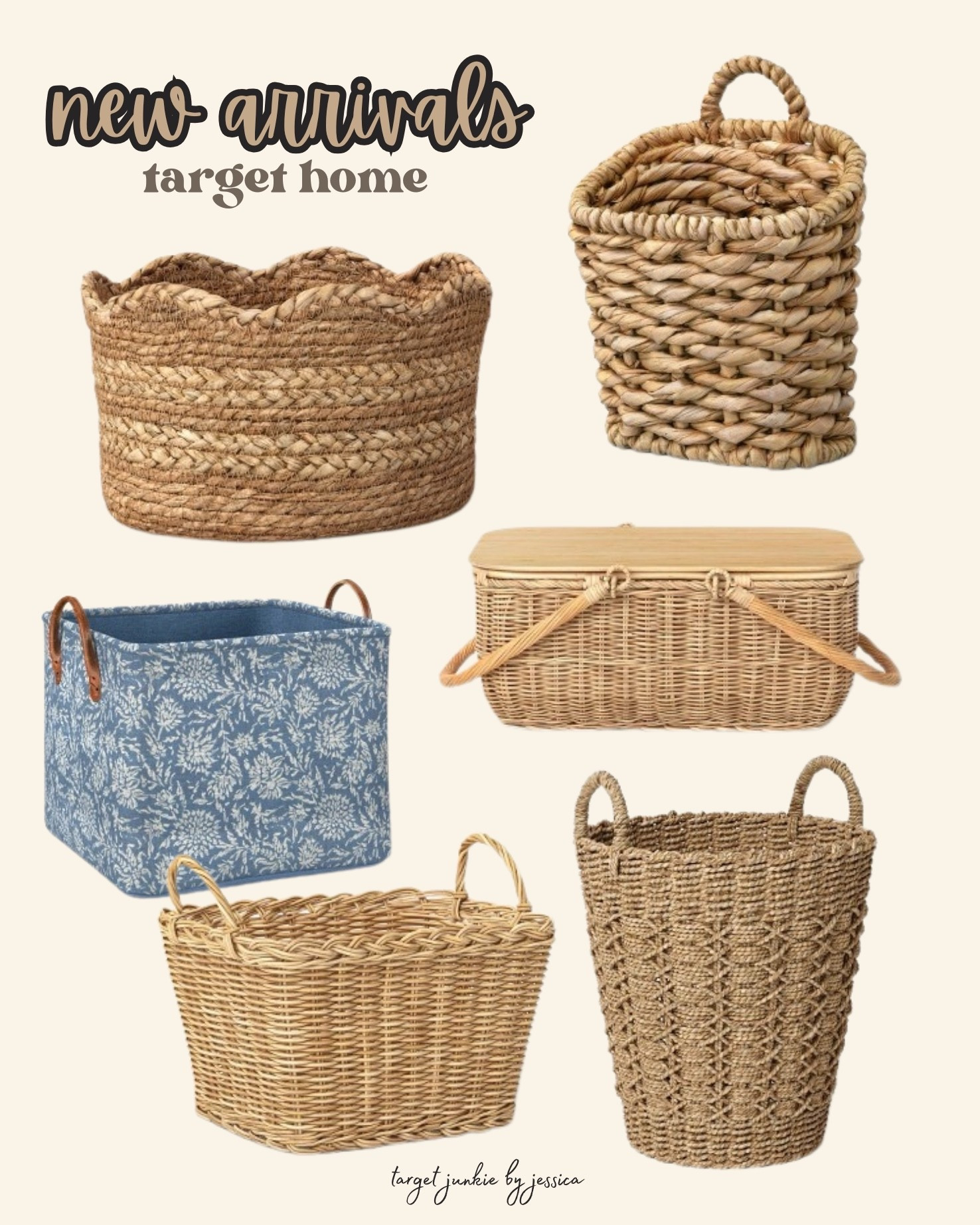 New storage baskets @Target 

#targethome #targetfinds #homeorganization

#LTKHome #LTKmomlife