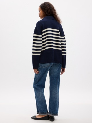24/7 Split-Hem Polo Sweater | Gap (US)