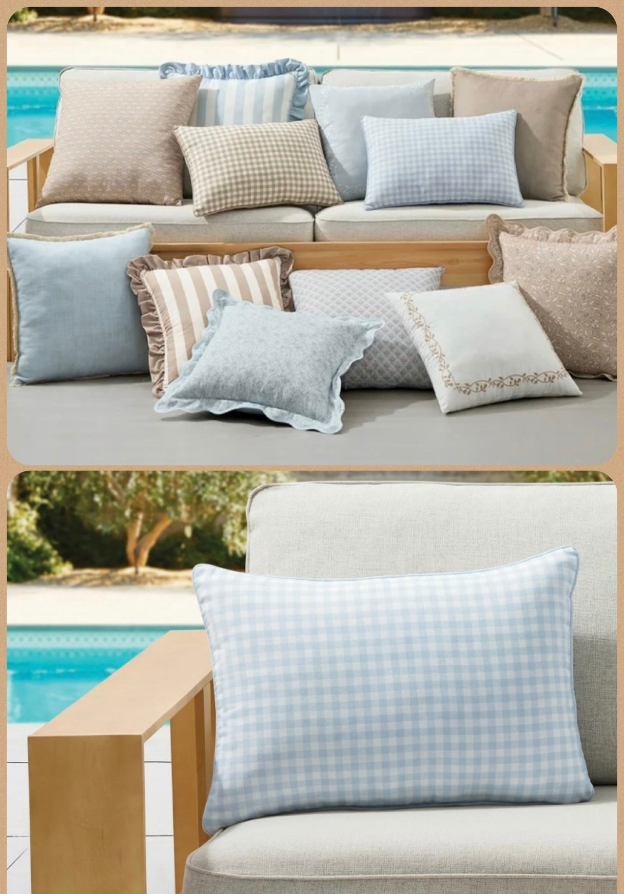 It’s Almost Pool Time!!!
Outdoor throw pillows
Poolside pillows


#LTKHome #LTKSeasonal #LTKSwim