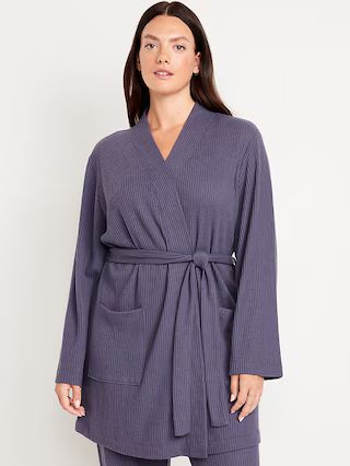 Waffle Lounge Robe | Old Navy (US)