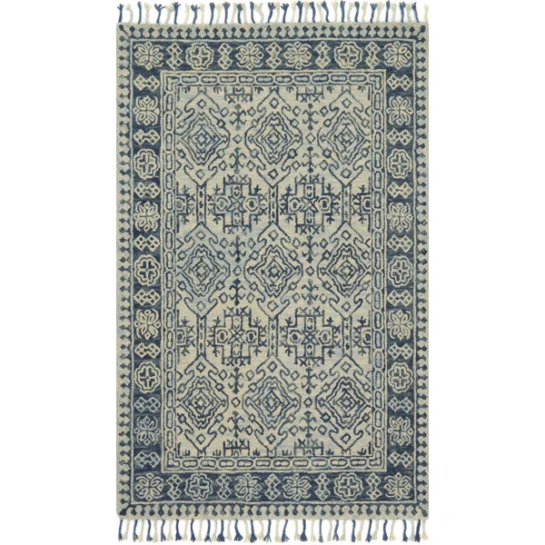 Randall Handmade Wool Mist/Blue Rug | Wayfair North America