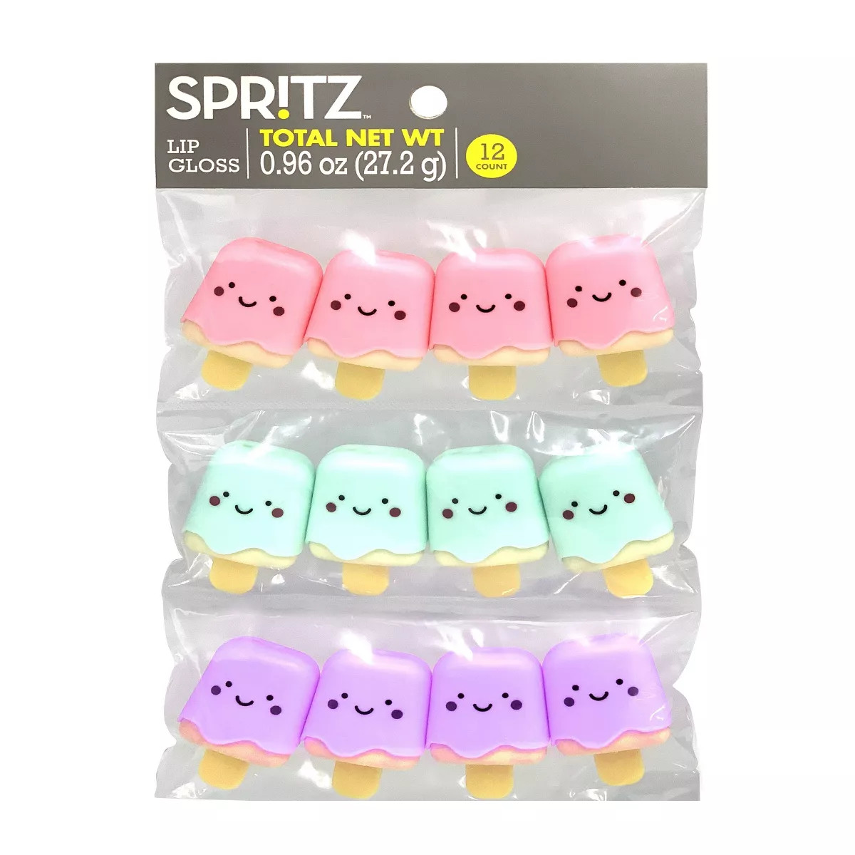12pk Popsicle Lip Gloss - Spritz™ | Target