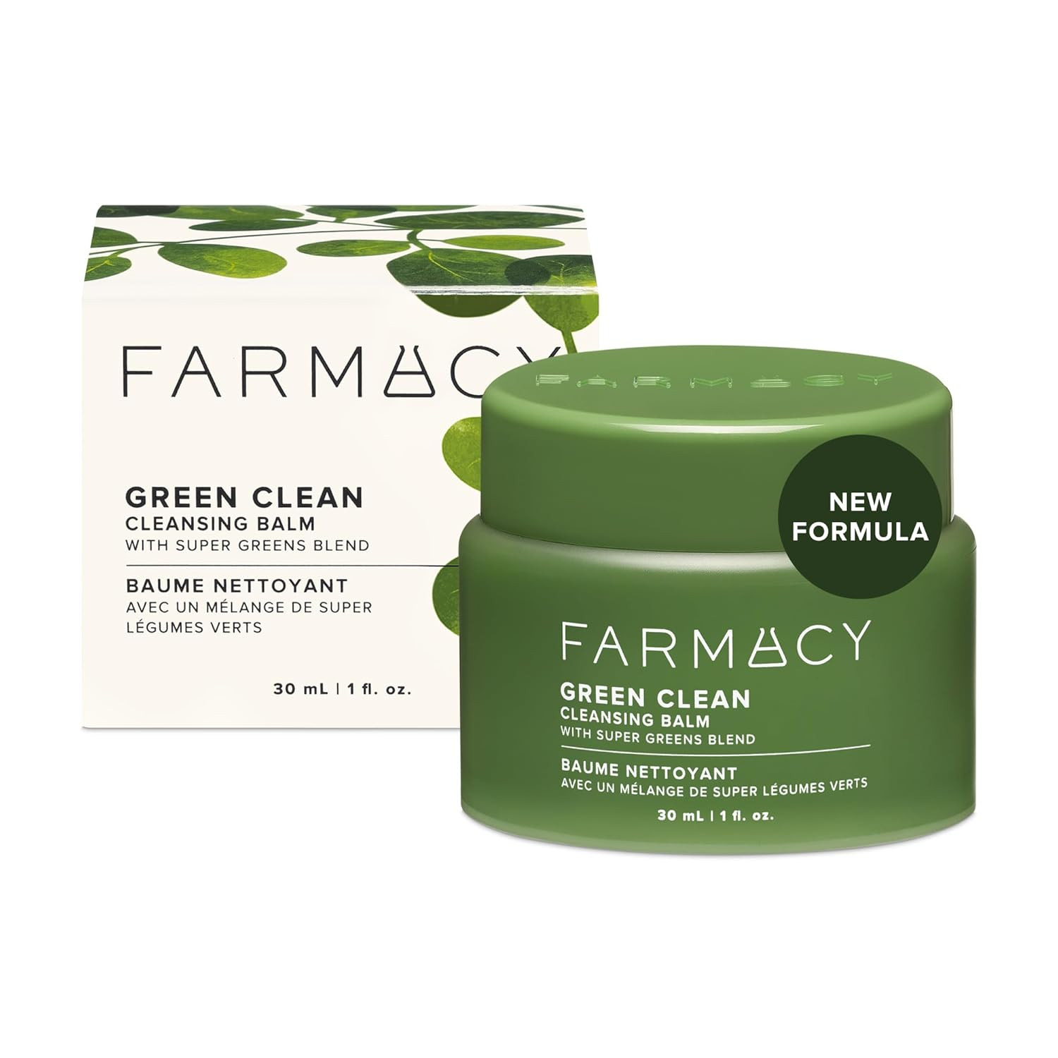 Farmacy Makeup Remover Cleansing Balm - Green Clean Waterproof Makeup Remover Balm + Oil Cleanser... | Amazon (US)