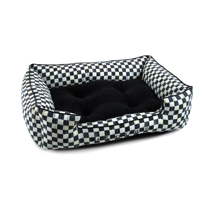 Courtly Check Lulu Medium Pet Bed | MacKenzie-Childs