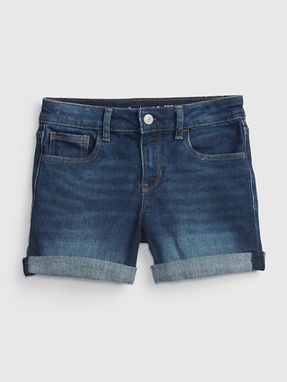 Kids Denim Midi Shorts with Washwell | Gap (US)