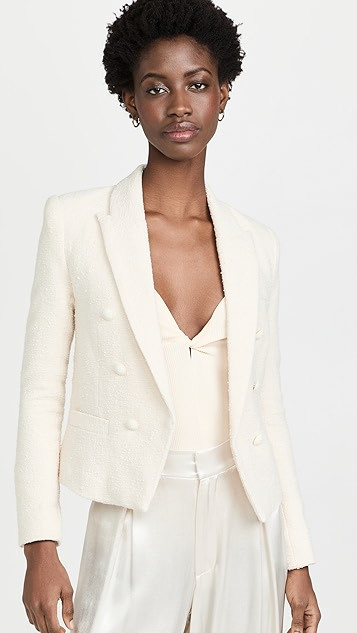 Brooke Double Breasted Crop Blazer | Shopbop