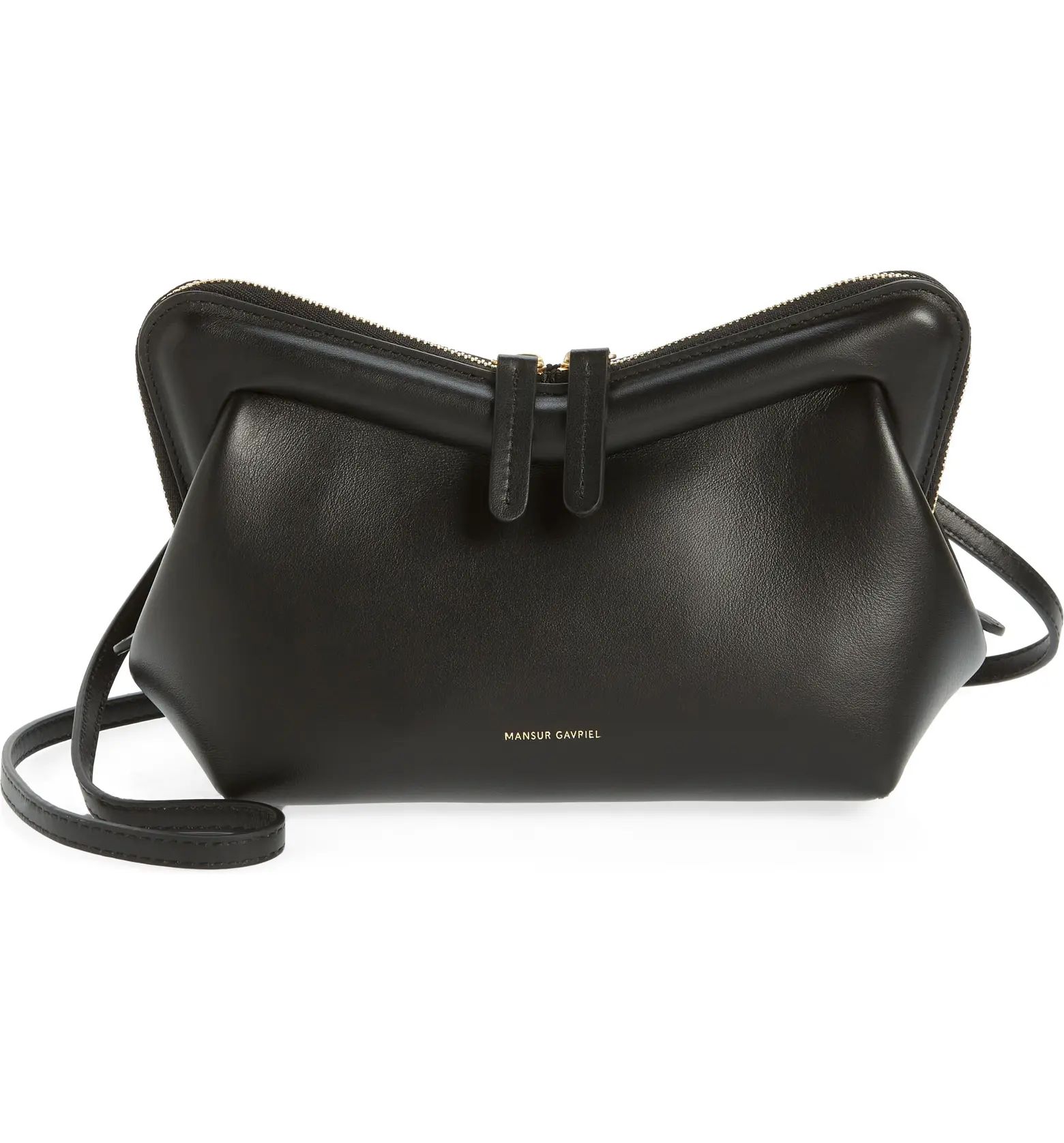 Mini M Frame Leather Shoulder Bag | Nordstrom