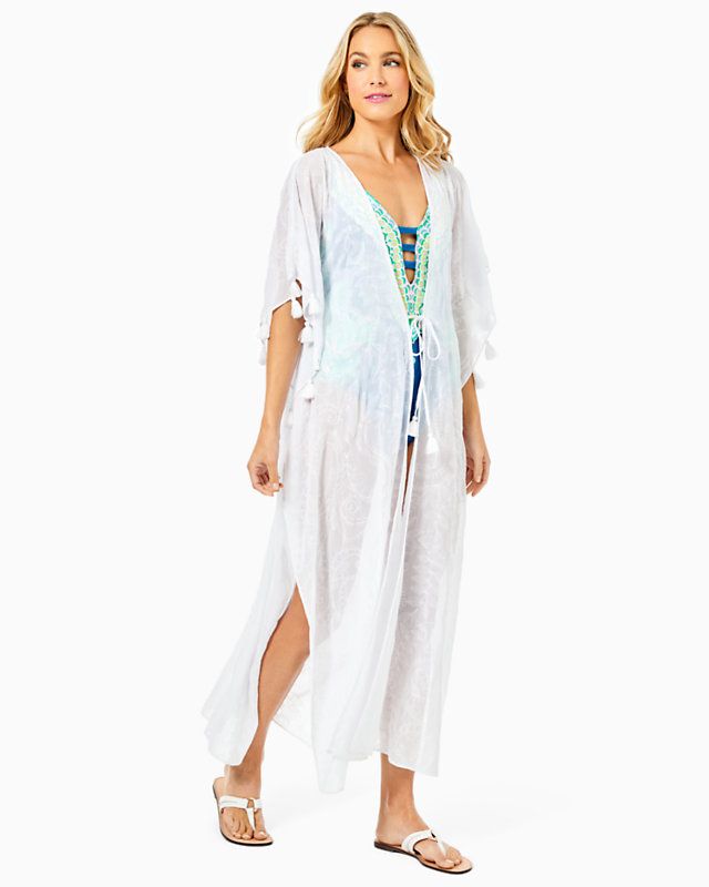 Scheena Midi Caftan Cover-Up | Lilly Pulitzer