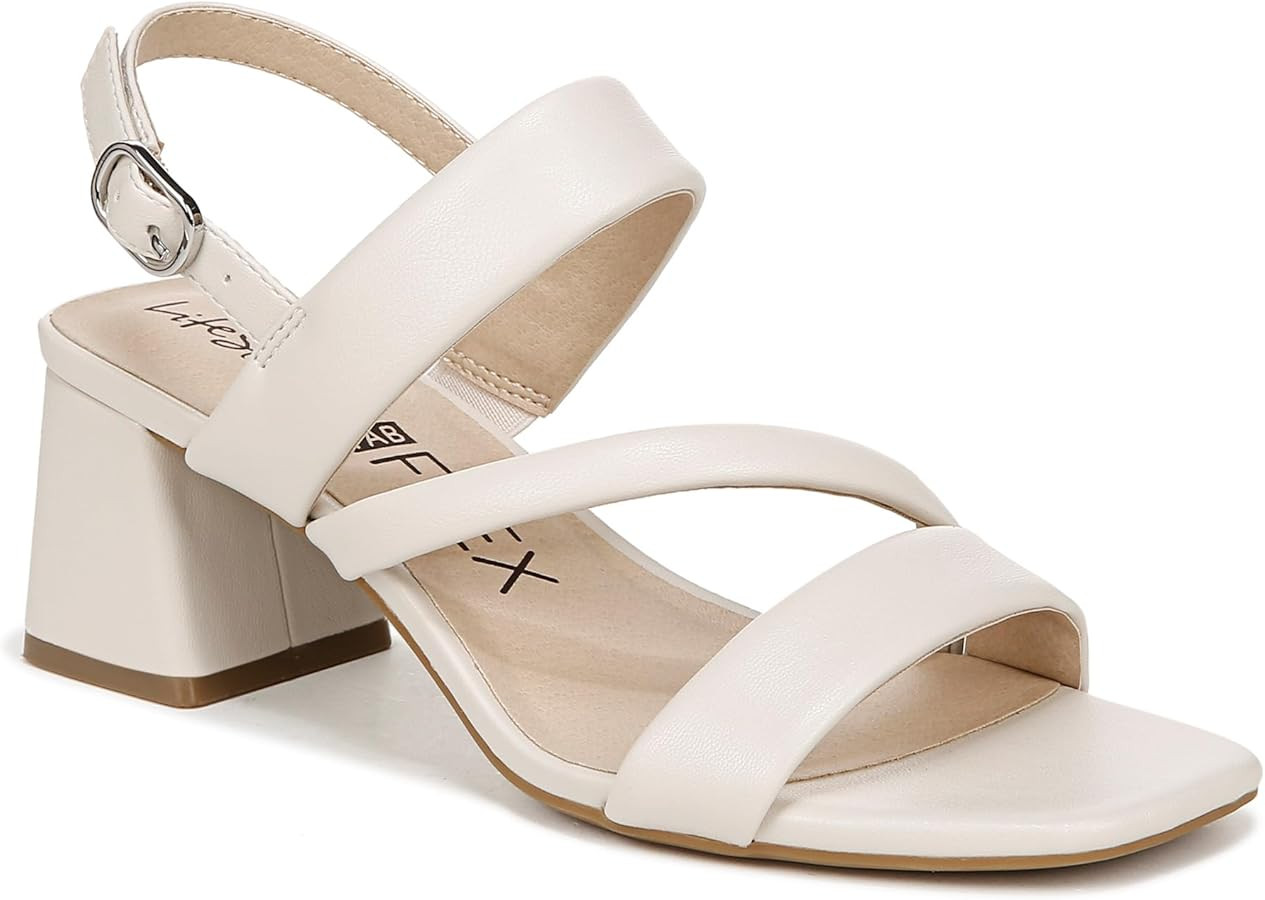 LifeStride womens Celia Slingback Strappy Dress Sandals | Amazon (US)