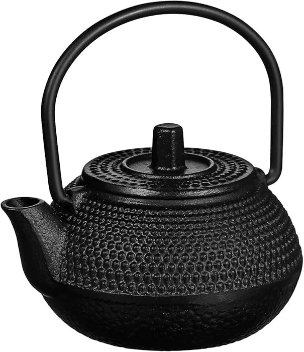 PATKAW Cast Iron Teapot Japanese Tetsubin Kettle Stovetop Tea Kettle Loose Leaf Tea Pot for Boili... | Amazon (US)