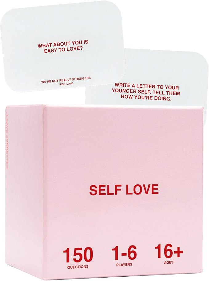 WE'RE NOT REALLY STRANGERS Self-Love Edition Card Game – A Journey to Self-Discovery and Empowe... | Amazon (US)