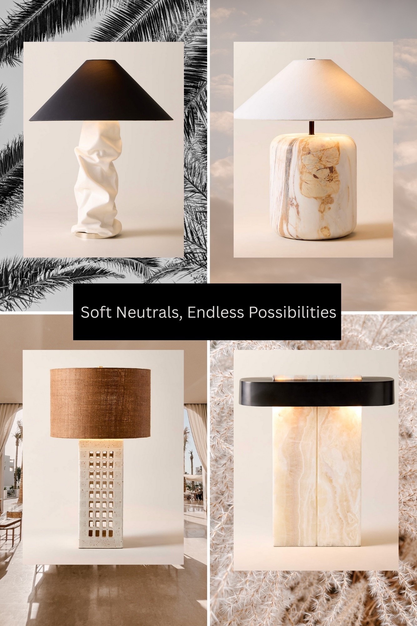 Neutral table lamps embody quiet luxury, timeless pieces that blend seamlessly into any space. Their soft tones and refined silhouettes create warmth without overpowering, offering endless possibilities to elevate every room with effortless elegance 🤎

#LTKHome #LTKstorytime #LTKdayinmylife