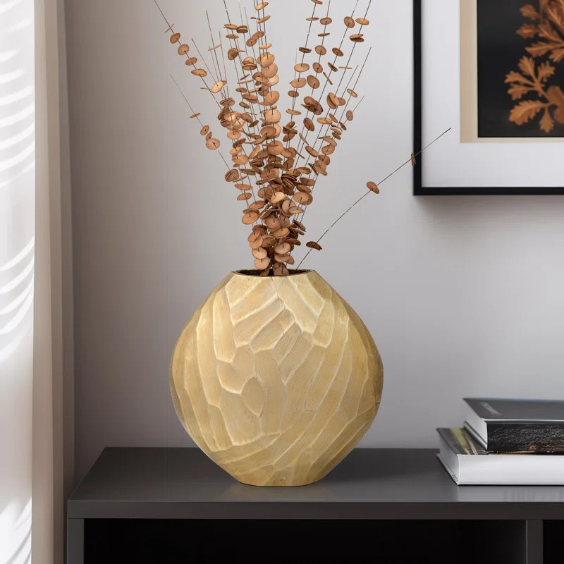 Ivy Bronx Metal Vase - Elegant Decor Accent For Any Home Space & Reviews | Wayfair | Wayfair North America