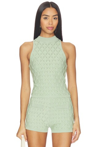 DEVON WINDSOR Renatta Tank Top in Spearmint from Revolve.com | Revolve Clothing (Global)