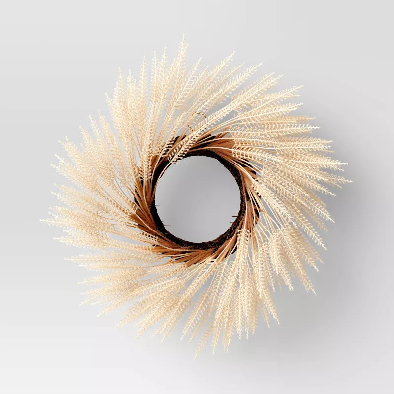 Mini Wheat Wreath - Threshold™ | Target