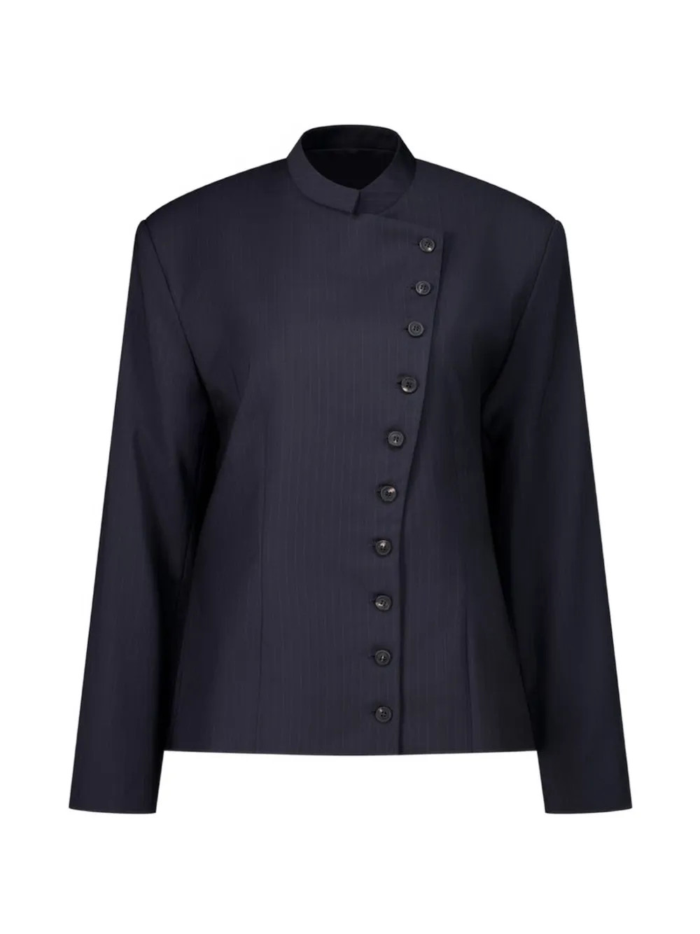 Banjo buttoned pinstripe-pattern jacket | Farfetch Global