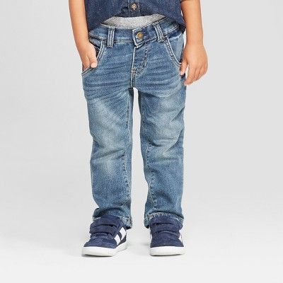 Genuine Kids® from OshKosh Toddler Boys' Pull-On Denim - Medium Blue | Target