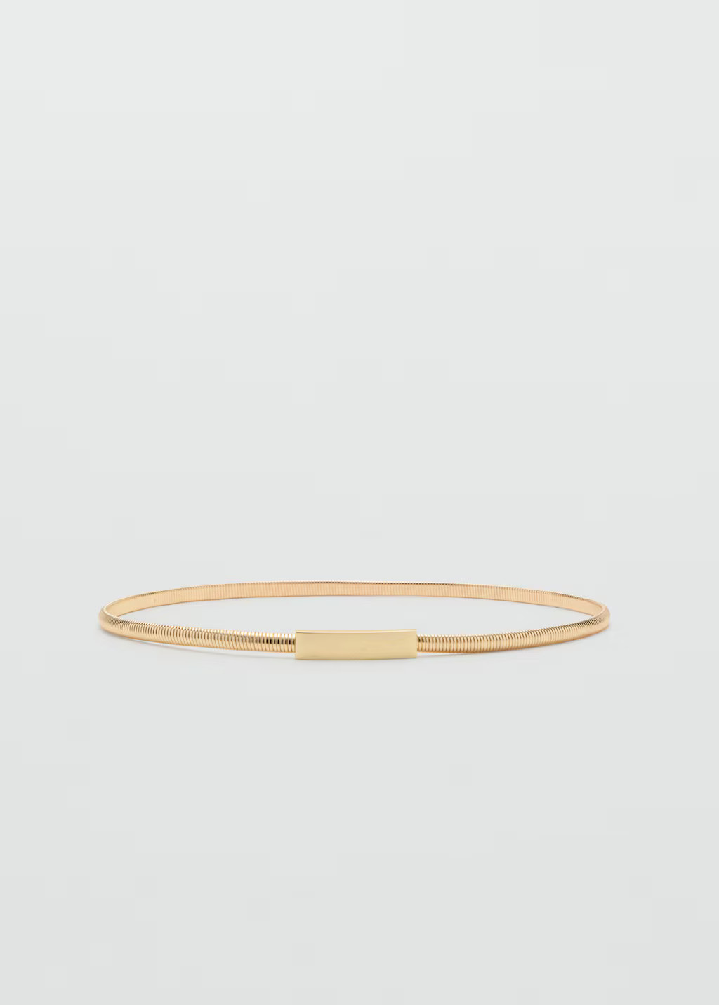 Skinny metal belt - Women | MANGO United Kingdom | MANGO (UK)