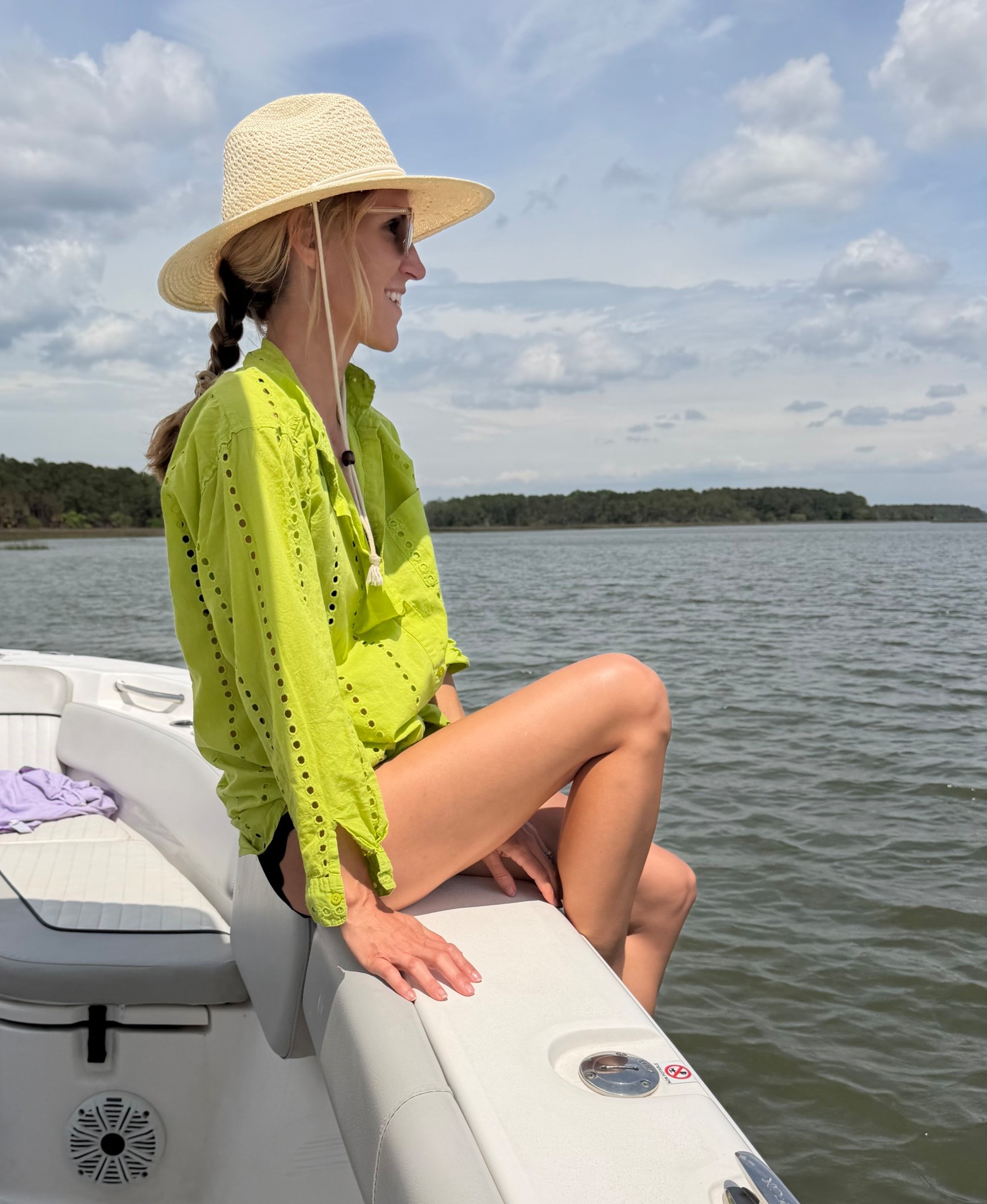 I love this shirt dress coverup for added sun protection on my arms after being out in the sun all day! The new red colorway that just dropped is so fun!! 🍅

#LTKSeasonal #LTKTravel #LTKSwim