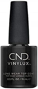 CND Vinylux Longwear Top Coat, 0.5 fl oz, Nail Polish for Brilliant Shine | Amazon (US)