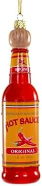Hot Sauce | Cody Foster Vintage-Inspired Glass Blown Collectible Christmas Ornament | Amazon (US)