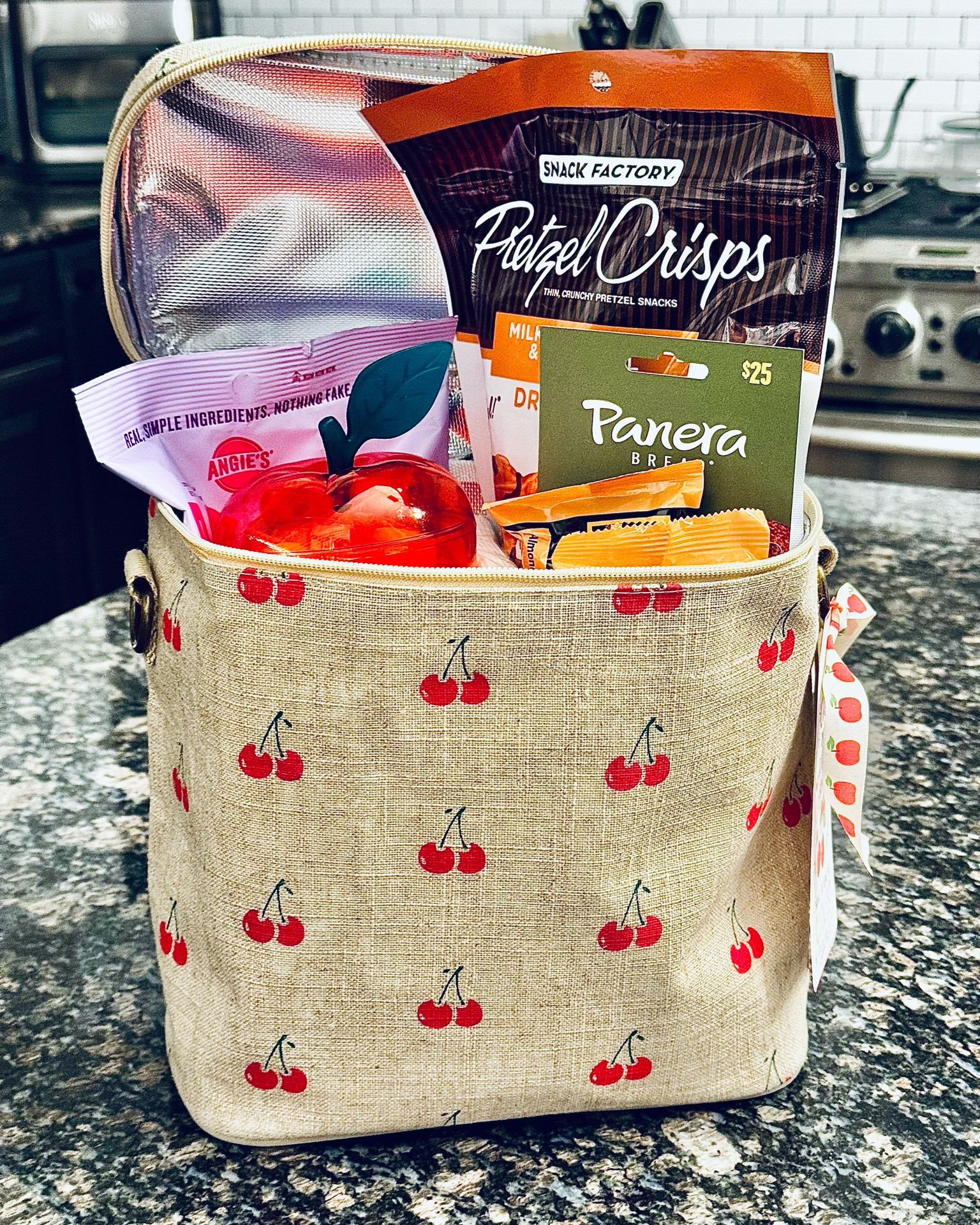 Day #3 of Teacher Appreciation Week and we’re reminding our teachers just how cool they are 🍒✨ These cherry-print coolers were packed with little things to fuel their day — gift cards to their favorite lunch spots, OLIPOP drinks, wipes, sweet + salty snacks, and apple containers filled with mints!

Such a fun way to spoil the people who do so much for our kids every single day. We truly couldn’t do it without them ❤️

#LTKmomlife #LTKfoodie #LTKTravel