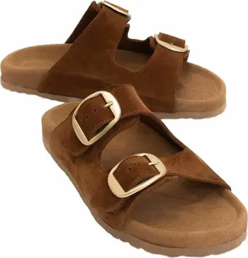 Ovesta Soft Footbed Leather Slide Sandal (Women) | Nordstrom