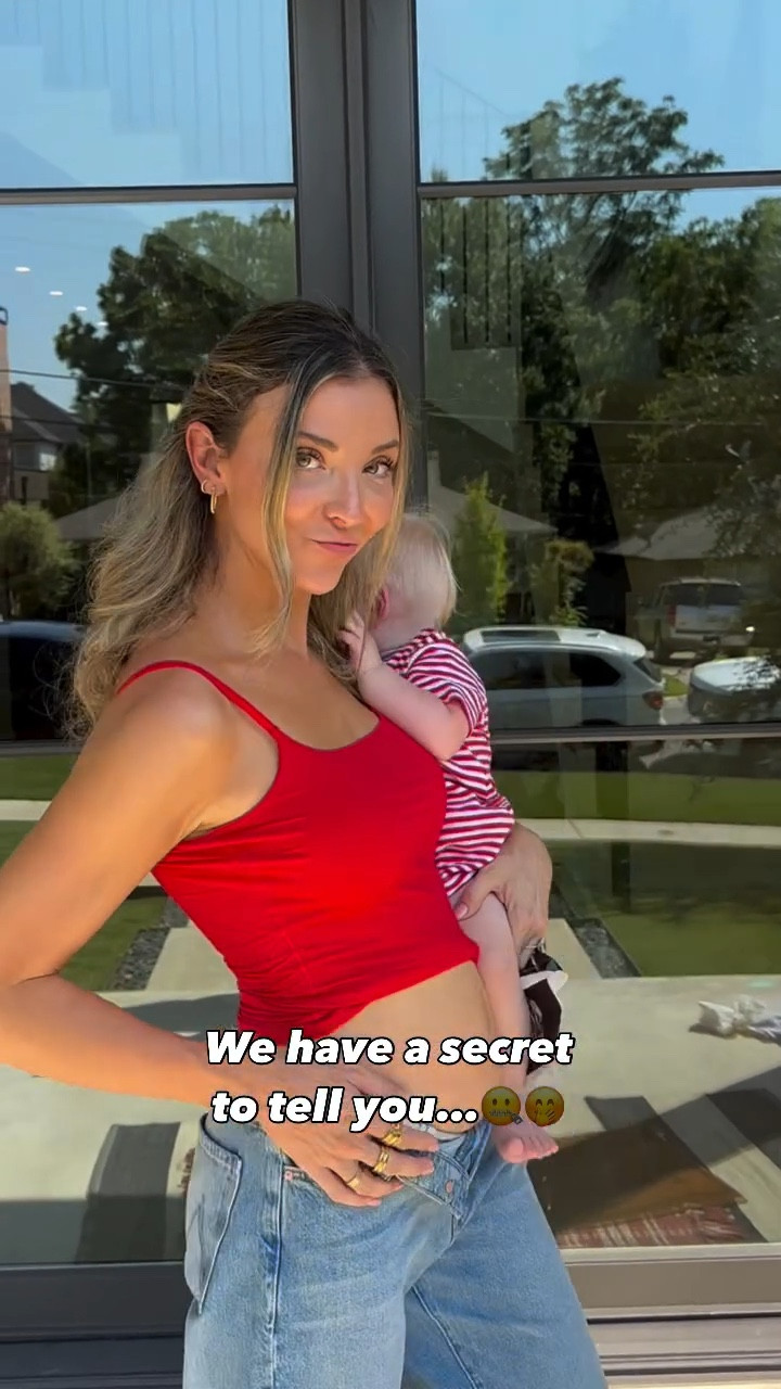 We have a secret to tell you… oops we did it again 🫢

#LTKBump #LTKFamily #LTKBaby