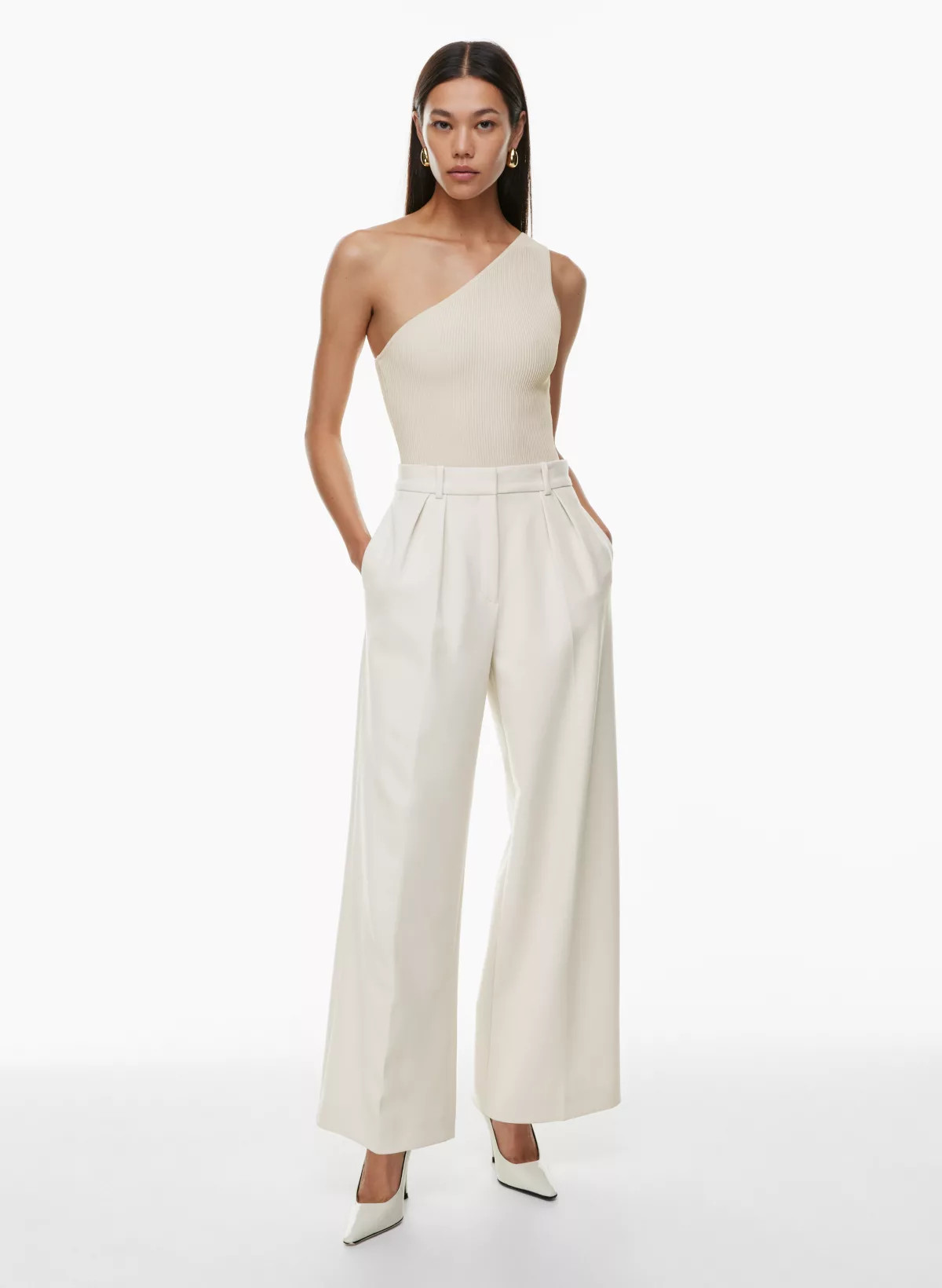 SCULPT KNIT SEVEN TOP | Aritzia