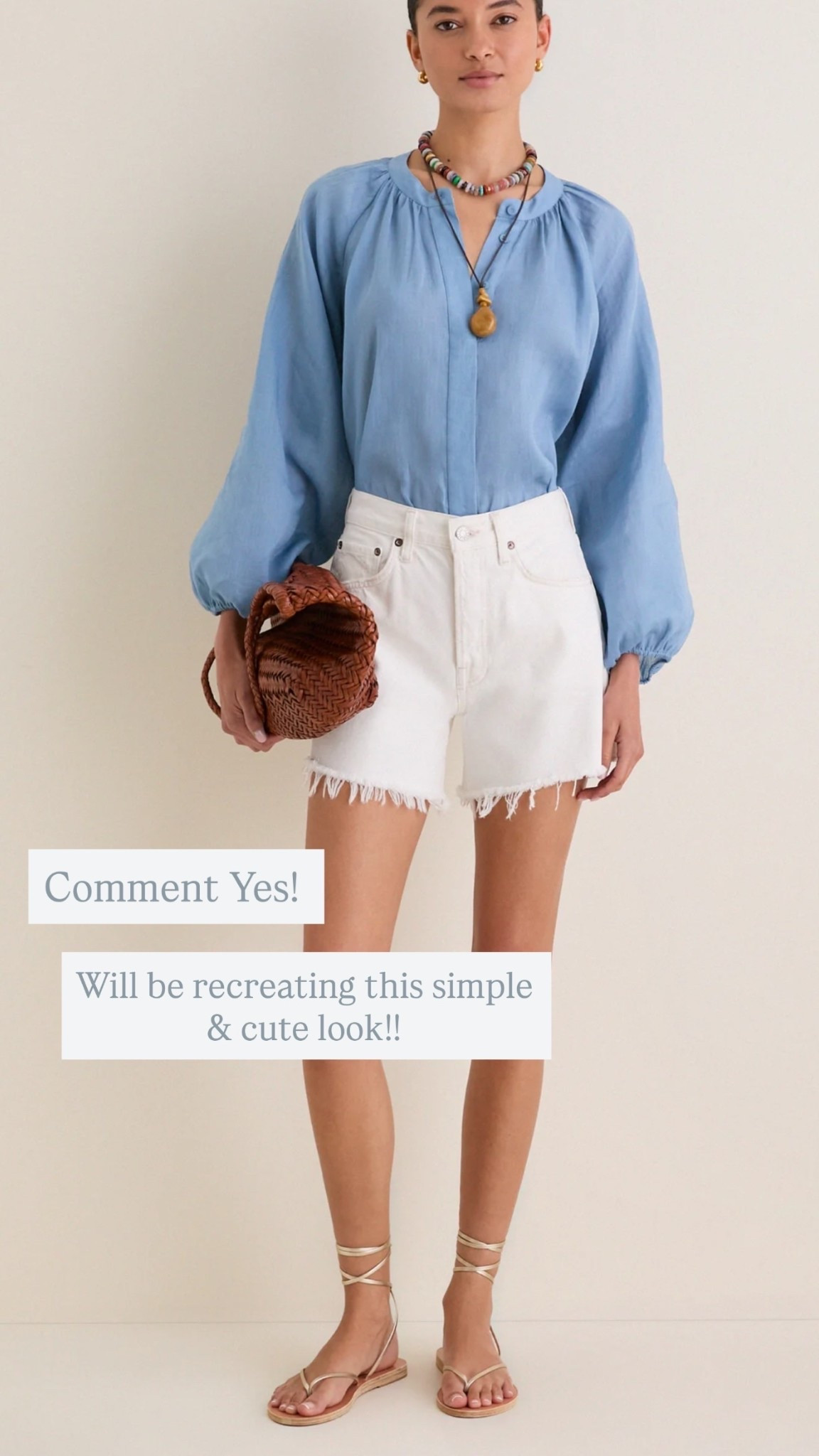 Will be recreating this simple & cute look!! Comment Yes!