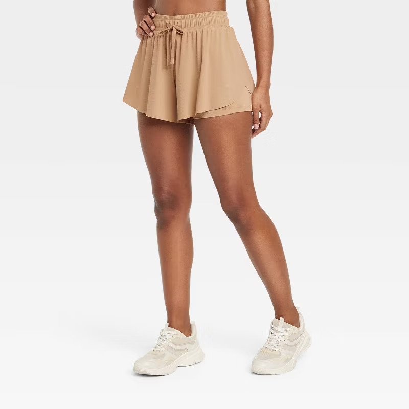 Women's Double Layer Run Shorts - JoyLab™ | Target