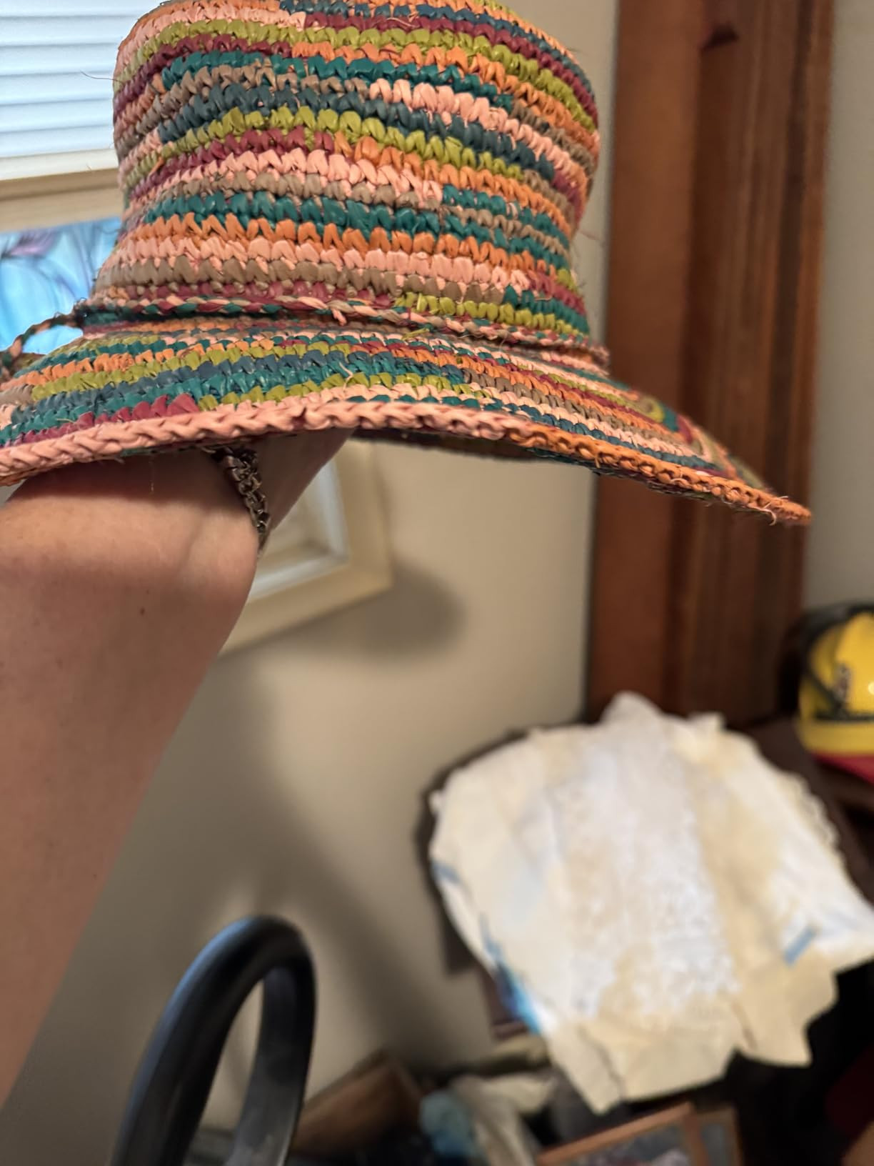 San Diego Hat Company Women's Crochet Raffia Hat | Amazon (US)