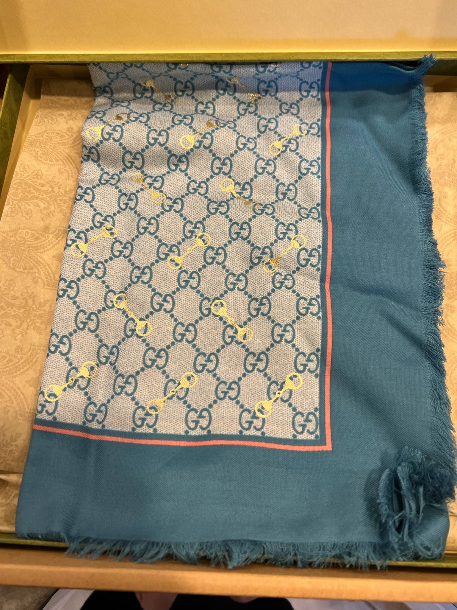 Gucci Scarf :: Accent any outfit with Luxury .. complete the outfit with matching Mules

#Gucci #Blue #BabyBlue #Boy #Girl #GenderReveal #gift #prime #luxury #luxe #gucciscarf #scarf 

#LTKstyletip #LTKSeasonal #LTKworkwear
