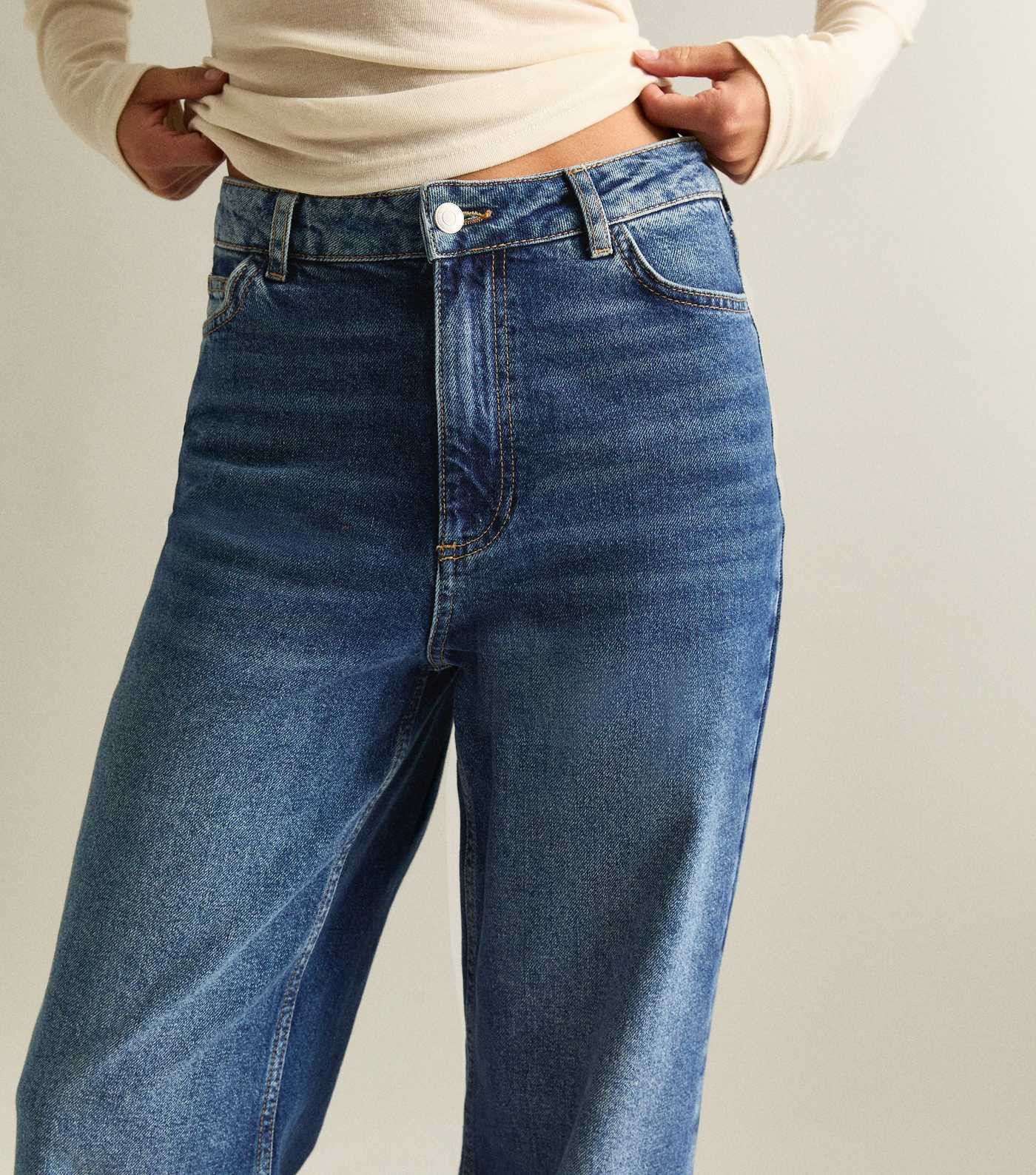 Blue Adalae High-Waist Wide Leg Jeans
						
						Add to Saved Items
						Remove from Saved Ite... | New Look (UK)