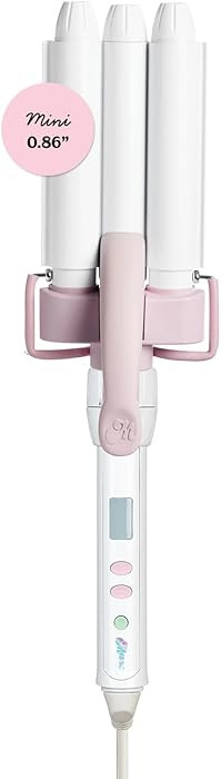 Mane 0.86" Triple Ripple Mini Waver & Power Base Hair Tool Bundle - Mini 3 Barrel Hair Waver for ... | Amazon (US)