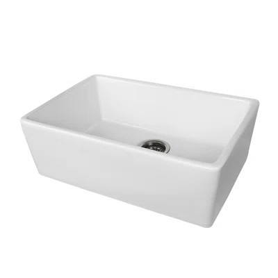 24" L x 16" W Farmhouse Kitchen Sink with Accessories | Wayfair North America