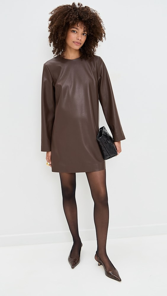 Ophelia Faux Leather Dress | Shopbop