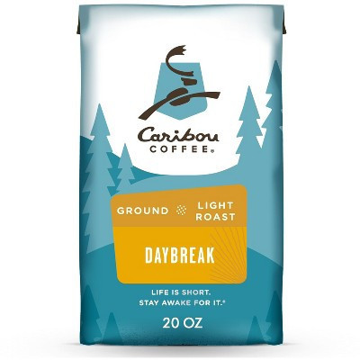 Caribou Coffee Daybreak Light Roast Ground Coffee - 20oz | Target