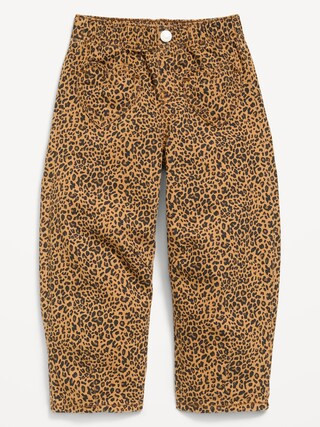 Super Baggy Barrel-Leg Jeans for Toddler Girls | Old Navy (US)