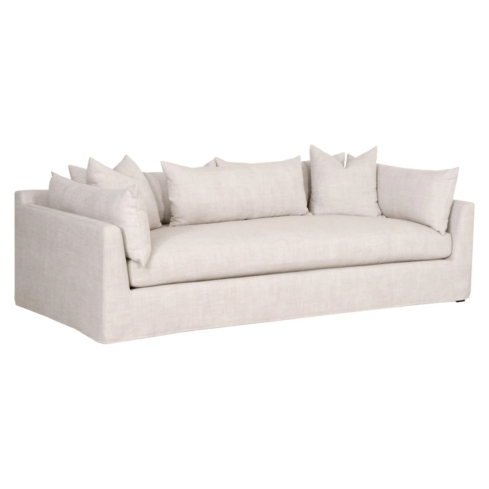 17 Stories Grimm 95" Square Arm Slipcovered Sofa with Reversible Cushions & Reviews | Wayfair | Wayfair North America