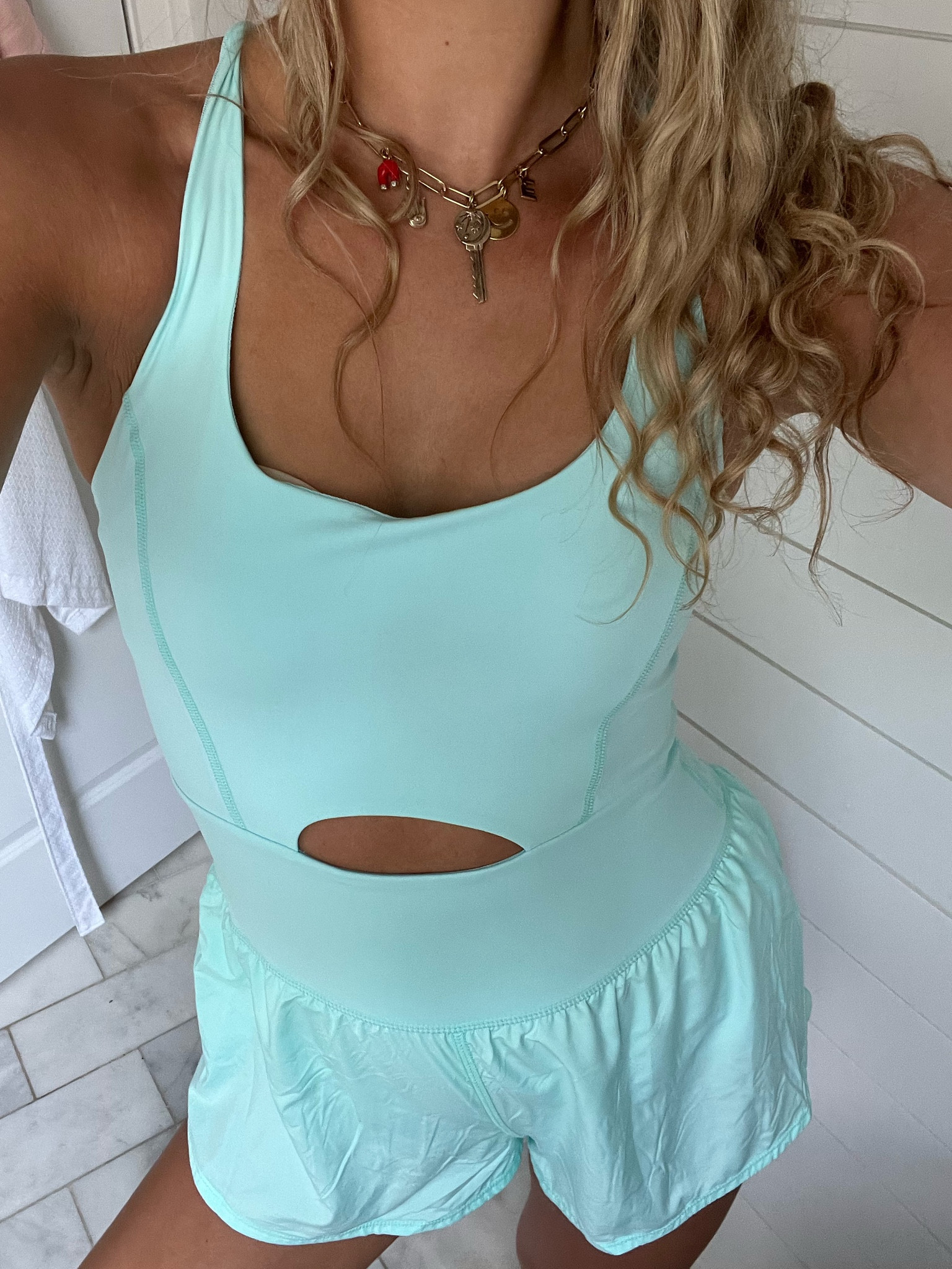 summer workout onesie from @ fpmovement 