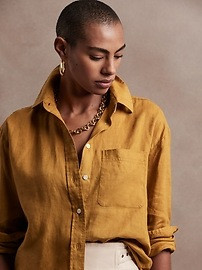 Oversized Linen Shirt | Banana Republic (US)