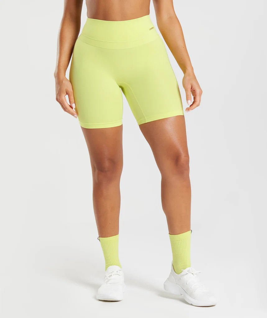 Gymshark Whitney Cycling Shorts - Sea Kelp Green | Gymshark (Global)