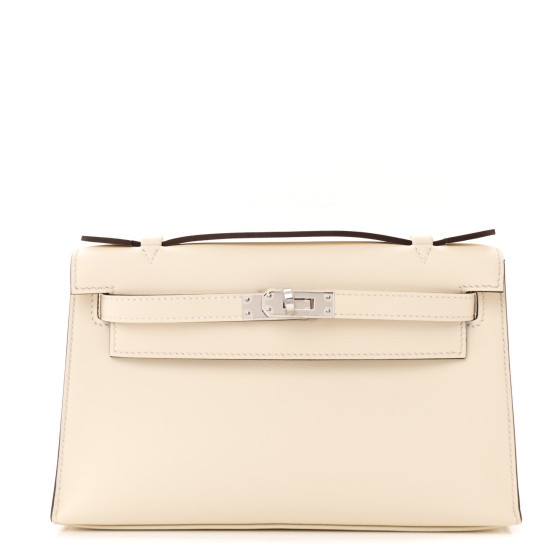 Swift Kelly Pochette Clutch Nata | FASHIONPHILE (US)